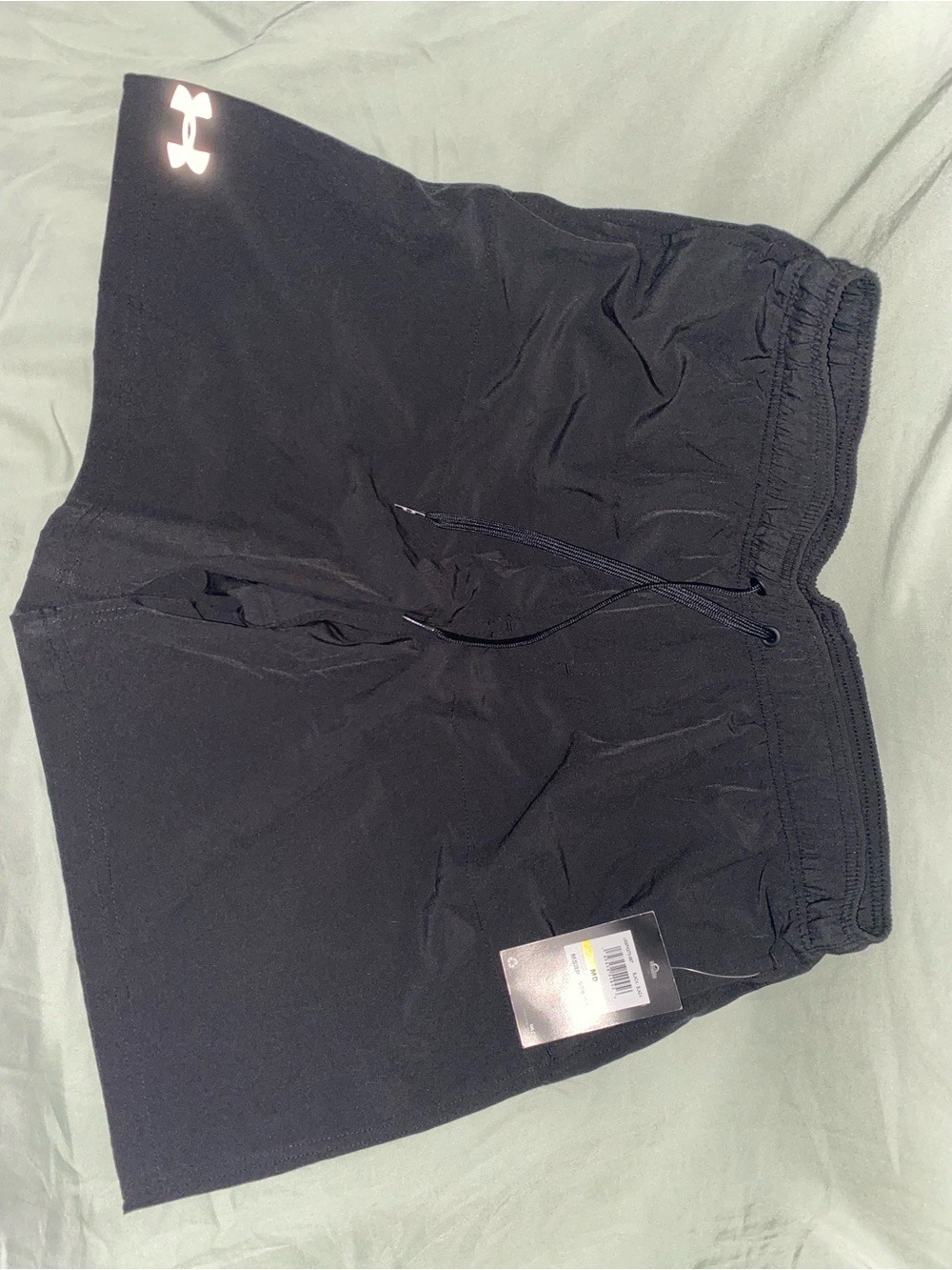 Under Armour Black Drawstring Training/Swim Shorts